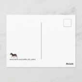 ブルーウルフポストカード ポストカード (裏面)