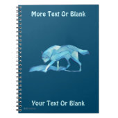 ブルーウルフ ノートブック (正面)