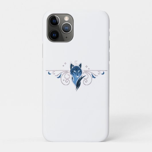 ブルーウルフiPhoneケース Case-Mate iPhoneケース (裏)