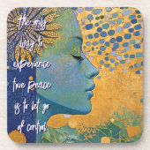 ブルーウーマン制御プラスチックのコースターの懸命を手放す コースター (正面)