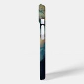 ブルーウーマン抽象芸術アート Case-Mate iPhoneケース (裏面 / 左)