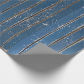 ブルーウ素朴ィードラッピング紙 ラッピングペーパー (角)