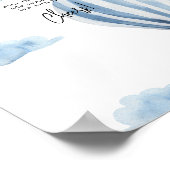 ブルーエアロスタット – mom-osaバー ポスター (角)