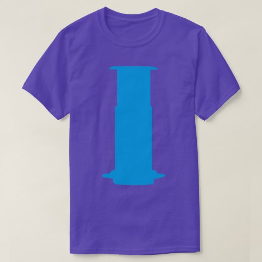 ブルーエアロプレス限定版デザイン Tシャツ (デザイン正面)