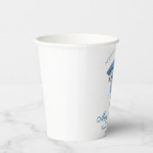 ブルーエイプリルシャワーが5月の花を咲かせるベイビーシャワー 紙コップ (右)