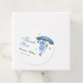 ブルーエイプリルシャワーが5月花の赤ちゃんシャワーをもたらす フェイバータグ (インサイチュ)