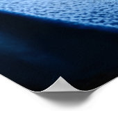 ブルーエイリアンレディポートレート | AIアートポスター ポスター (角)