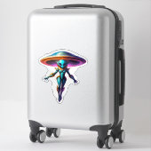 ブルーエイリアン シール (スーツケース)