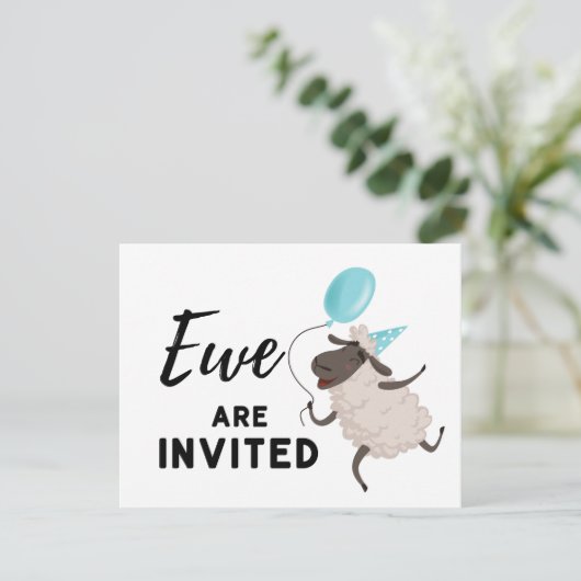 ブルーエウェ招待されーすべての行事よ招待され 招待状 (スタンド正面)