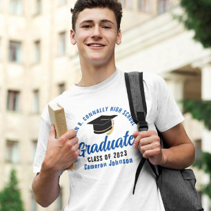 ブルーエクスカスタムトリート卒業 Tシャツ