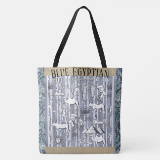 ブルーエジプトトート トートバッグ