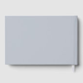 ブルーエッフェルタワーウェディングデイゲストブック ゲストブック (裏面)