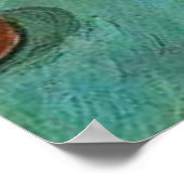 ブルーエナメルコーヒーポットバイビンセントファンゴッホ ポスター (角)