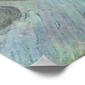 ブルーエナメルコーヒーポットバイビンセントファンゴッホ ポスター (角)