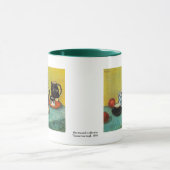 ブルーエナメルコーヒーポットバイヴィンセントヴァンゴッホ マグカップ (中央)