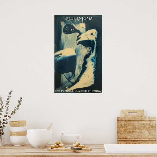 ブルーエニグマ ポスター (キッチン)