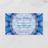 ブルーエネルギーニューエイジホリスティック名刺 名刺 (正面)