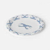 ブルーエビエビCC紙プレート ペーパープレート (アングル)