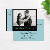 ブルーエレガンスミニデイトカードを保存 (デスク)