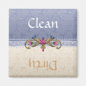 ブルーエレガントとタンダマスクの食洗機マグネット マグネット (正面)