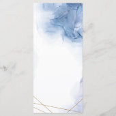 ブルーエレガントアゲート結婚春 メニュー (裏面)