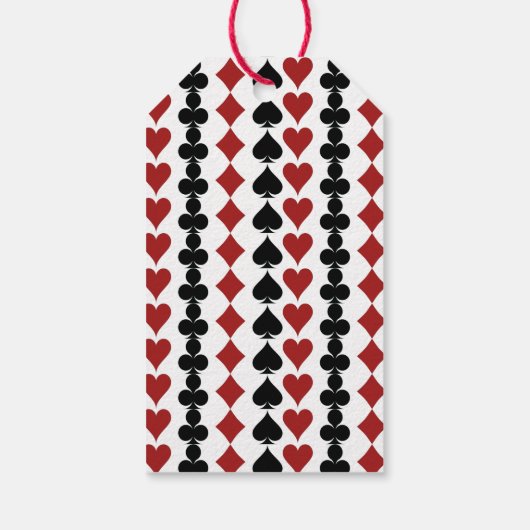 ブルーエレガントウェルカムへラスベガス結婚ウェルカム ギフトタグ (裏面)