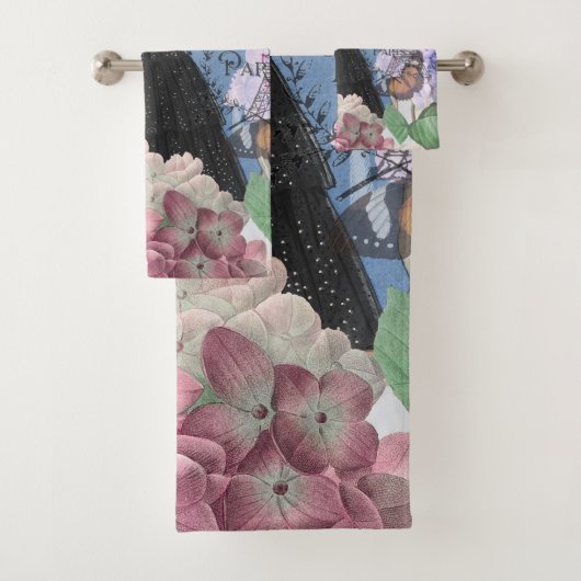 ブルーエレガントウーマン フローラルファンシーガウン バスタオルセット (インサイチュ)