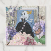 ブルーエレガントウーマン フローラルファンシーガウン フェイバータグ (正面)