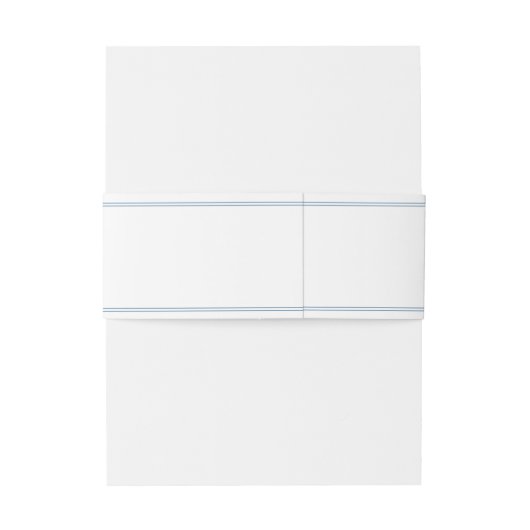 ブルーエレガントクビクトリアンレ結婚式招待状 招待状ベリーバンド (裏面例)