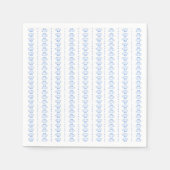 ブルーエレガントシーセ航海のル海結婚岸 スタンダードカクテルナプキン (正面)