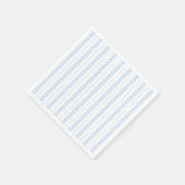 ブルーエレガントシーセ航海のル海結婚岸 スタンダードカクテルナプキン (角)