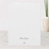 ブルーエレガントジェイ・ウィリアム・モリスインスパイア カード (裏面)