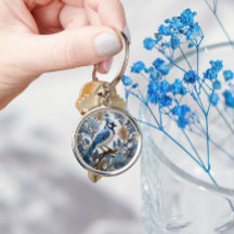 ブルーエレガントジェイ・ウィリアム・モリスインスパイア