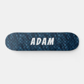 ブルーエレガントスケートボード スケートボード (横)