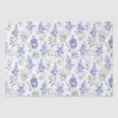 ブルーエレガントデルフィニウムフローラ 薄葉紙 (正面)