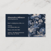 ブルーエレガントトイレデジュイ 名刺 (裏面)