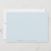 ブルーエレガントドレスはデートキンセアニェラを救う セーブザデート (裏面)