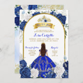 ブルーエレガントバラミXVアノス招待状 招待状 (正面/裏面)