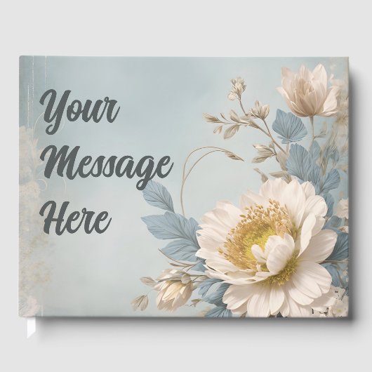 ブルーエレガントフローラ誕生会 ゲストブック (正面)