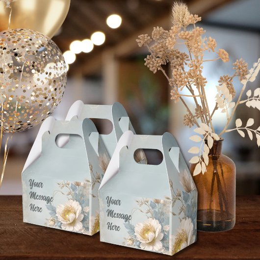 ブルーエレガントフローラ誕生会 フェイバーボックス