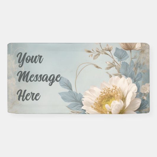 ブルーエレガントフローラ誕生会 横断幕 (横)