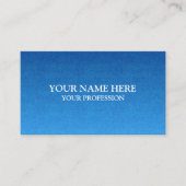 ブルーエレガントプロフェッショナルモダン名刺 名刺 (正面)