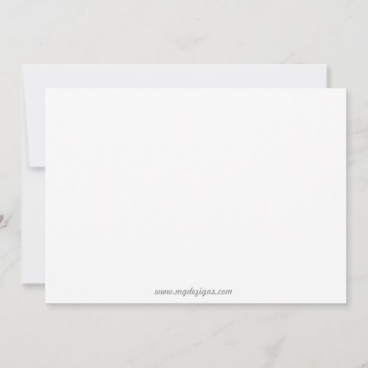 ブルーエレガントホリデーパーティー招待状 招待状 (裏面)