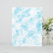 ブルーエレガントマーブルスクラップブック作り紙 (スタンド正面)