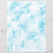ブルーエレガントマーブルスクラップブック作り紙 (正面)