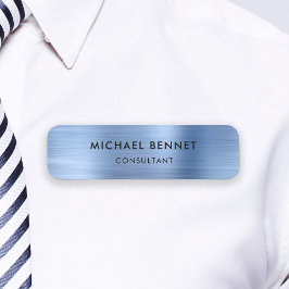 ブルーエレガントメタルプロフェッショナル事業 名札