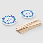 ブルーエレガントリース30歳の誕生日 ハンドファン (組立なし)