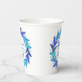 ブルーエレガントリース85thバースデーパーティー 紙コップ (左)