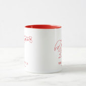 ブルーエレガントロブスター/シーフードレストラン マグカップ (中央)