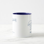 ブルーエレガントロブスター/シーフードレストラン マグカップ (中央)